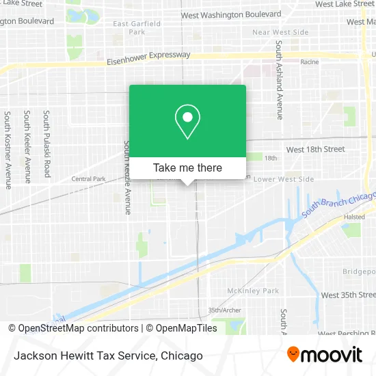 Jackson Hewitt Tax Service map