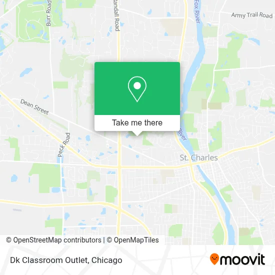Dk Classroom Outlet map