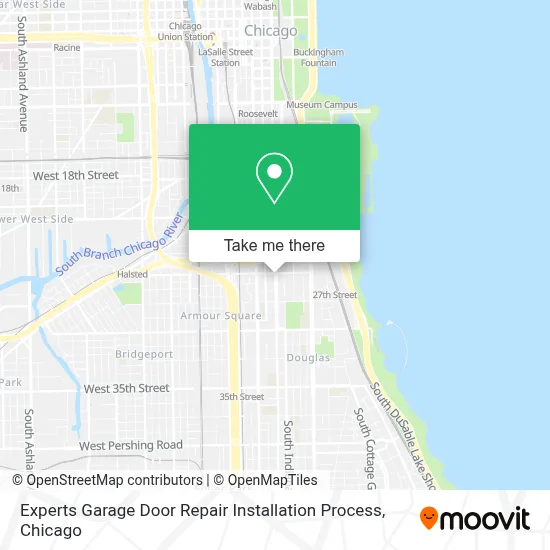 Experts Garage Door Repair Installation Process map