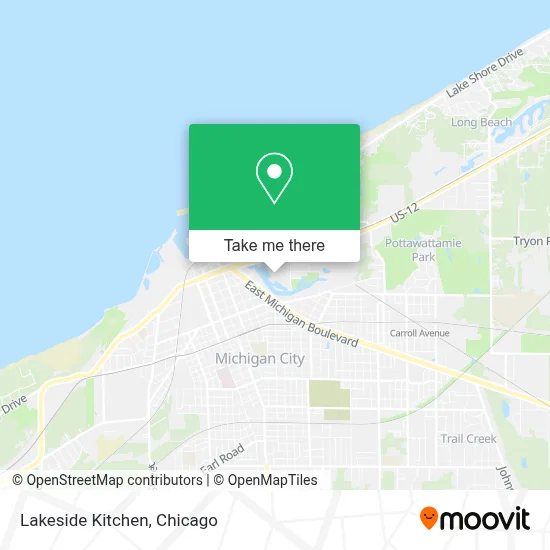 Lakeside Kitchen map