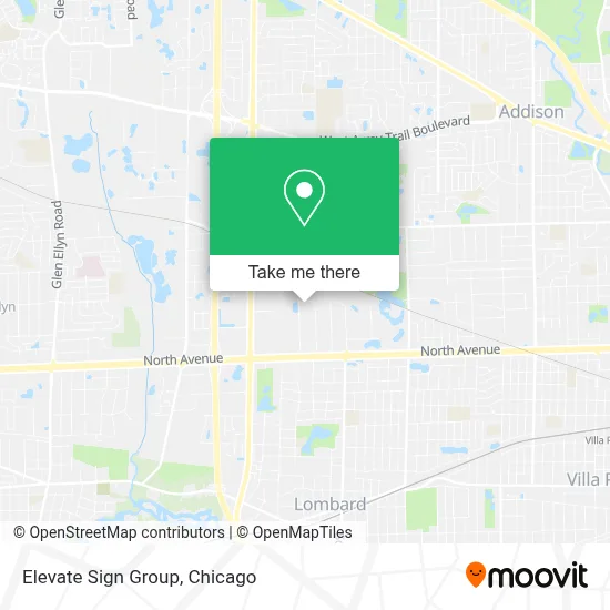 Elevate Sign Group map