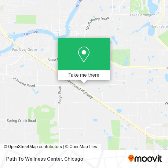 Path To Wellness Center map