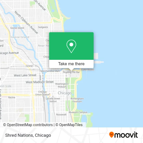 Shred Nations map