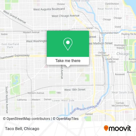 Taco Bell map