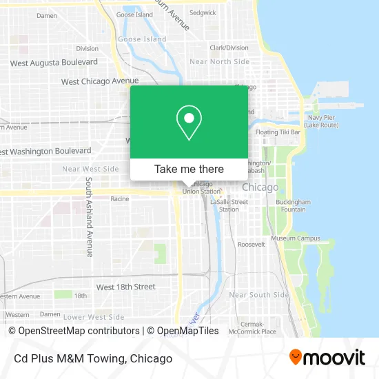 Cd Plus M&M Towing map