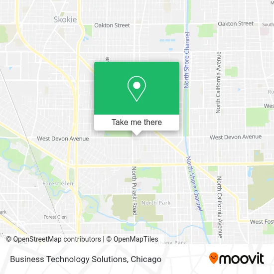 Business Technology Solutions map