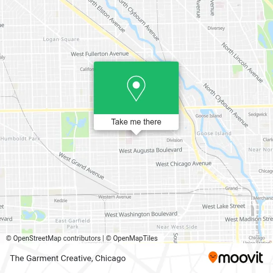 The Garment Creative map