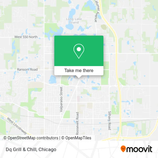 Dq Grill & Chill map
