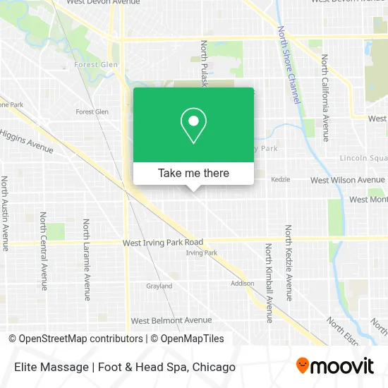 Elite Massage | Foot & Head Spa map
