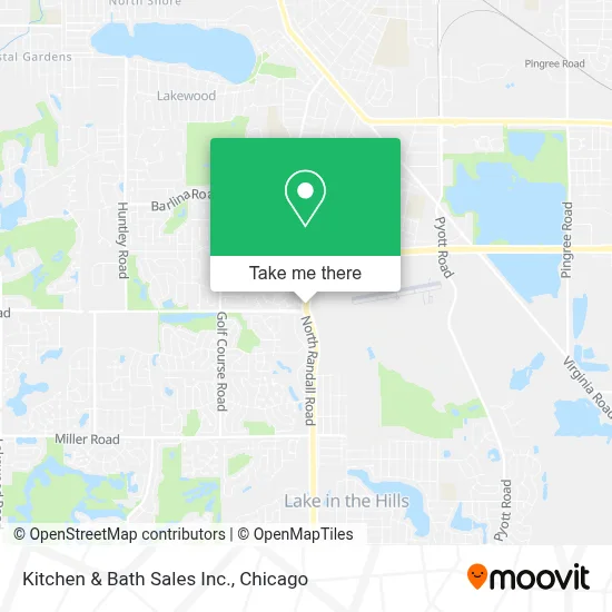 Kitchen & Bath Sales Inc. map