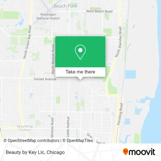 Beauty by Key Llc map
