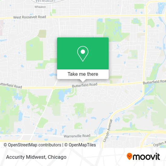 Accurity Midwest map