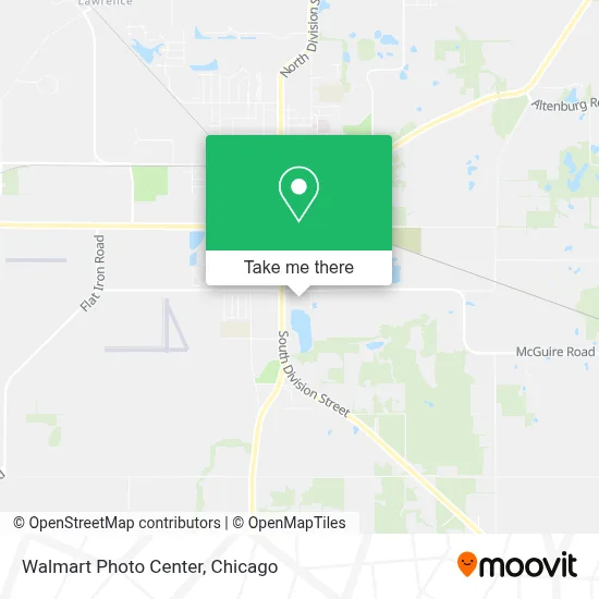 Walmart Photo Center map