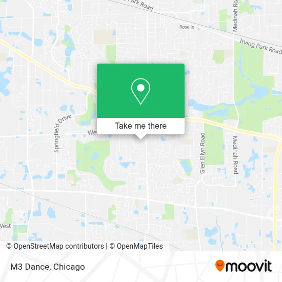 M3 Dance map