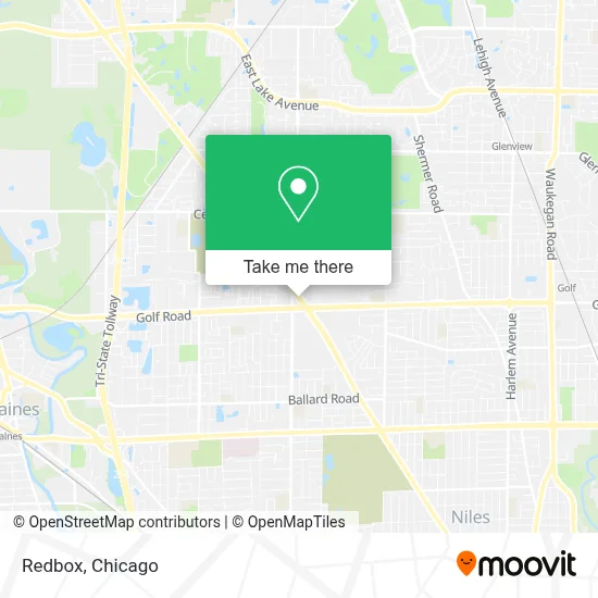 Redbox map
