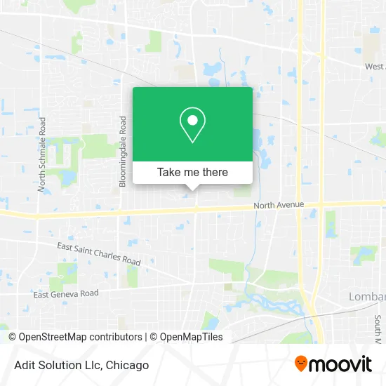 Adit Solution Llc map