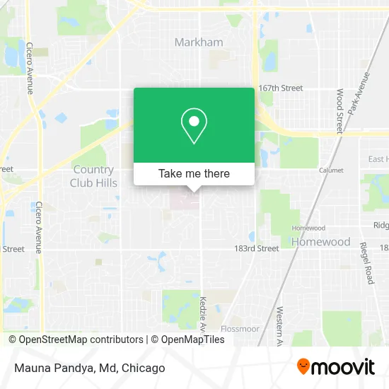 Mauna Pandya, Md map