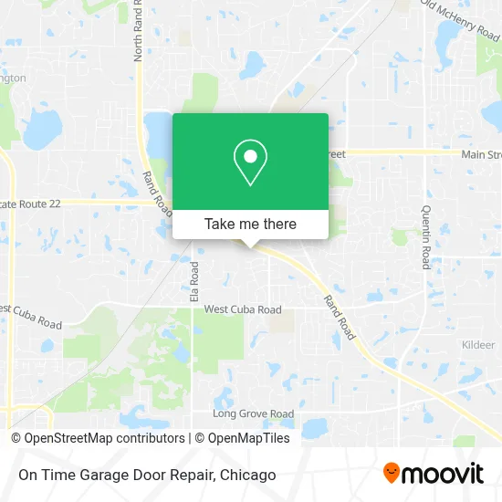 On Time Garage Door Repair map