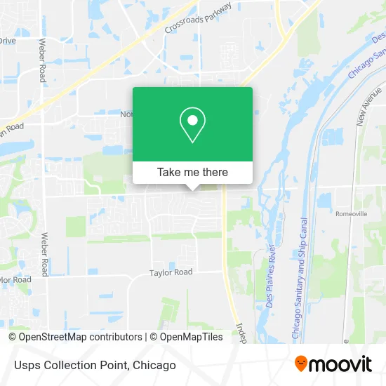 Usps Collection Point map