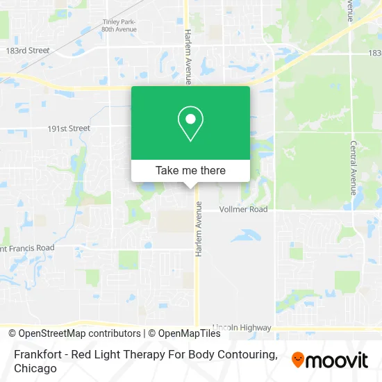 Frankfort - Red Light Therapy For Body Contouring map