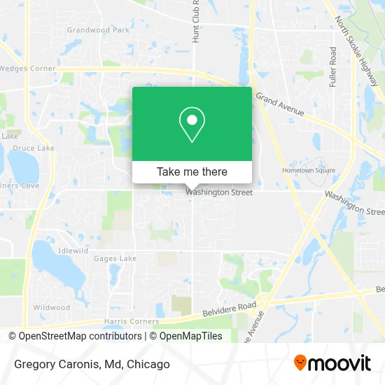 Gregory Caronis, Md map