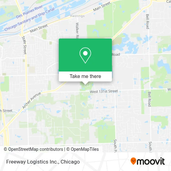 Freeway Logistics Inc. map
