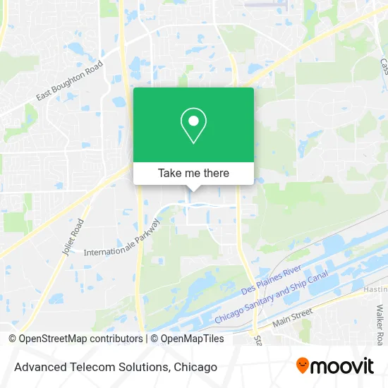 Advanced Telecom Solutions map