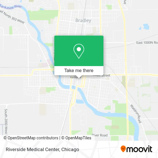 Riverside Medical Center map