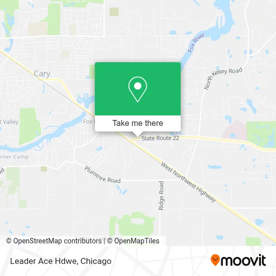 Leader Ace Hdwe map