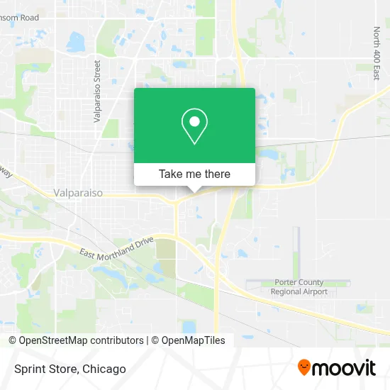 Sprint Store map