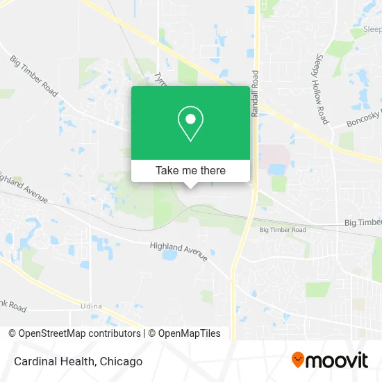 Cardinal Health map