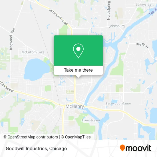 Goodwill Industries map