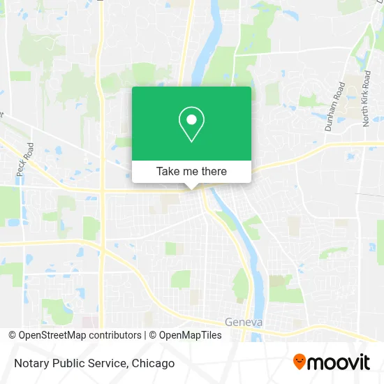 Notary Public Service map