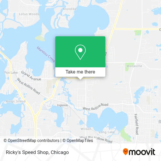Ricky's Speed Shop map