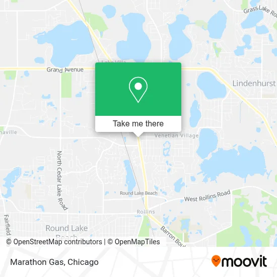 Marathon Gas map