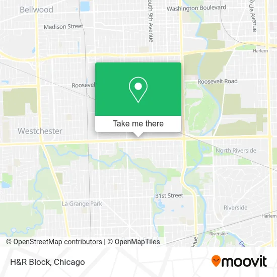 H&R Block map