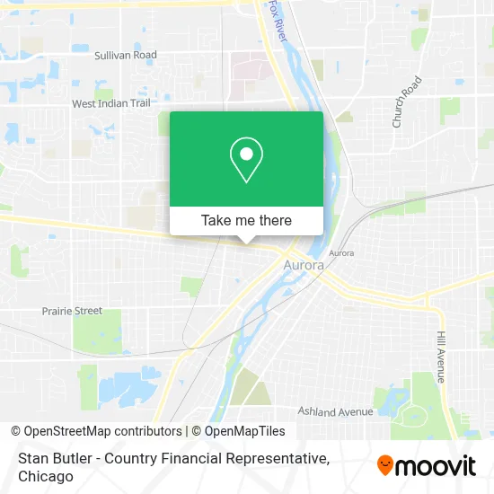 Stan Butler - Country Financial Representative map