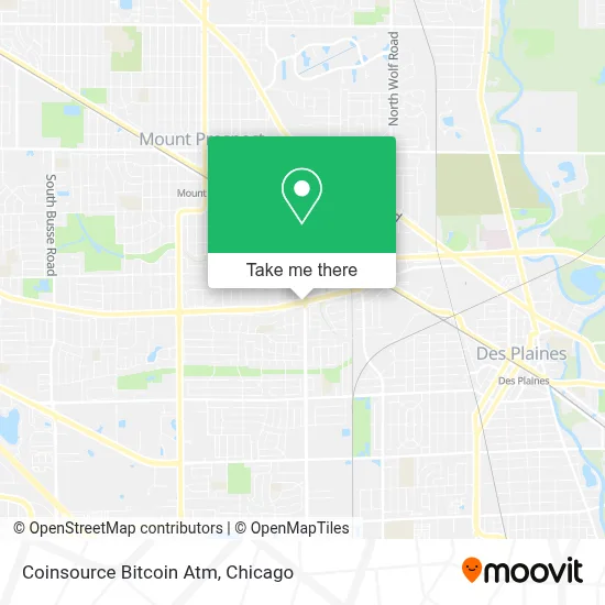 Coinsource Bitcoin Atm map