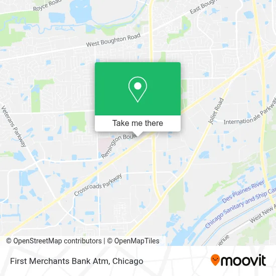 First Merchants Bank Atm map