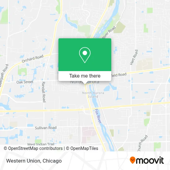 Western Union map