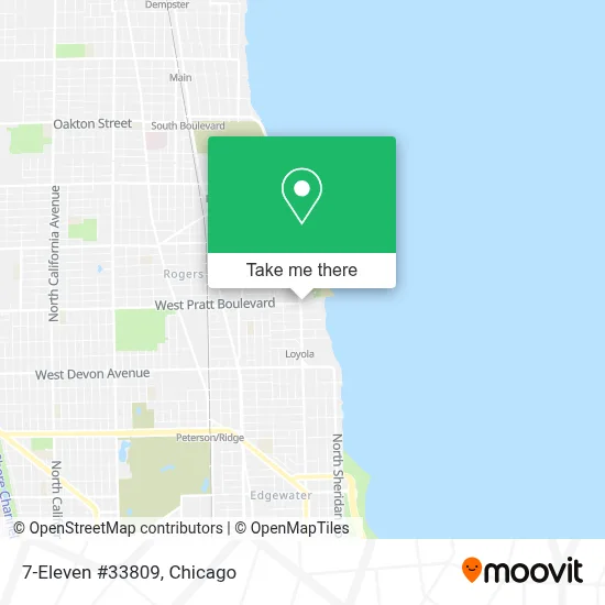 7-Eleven #33809 map