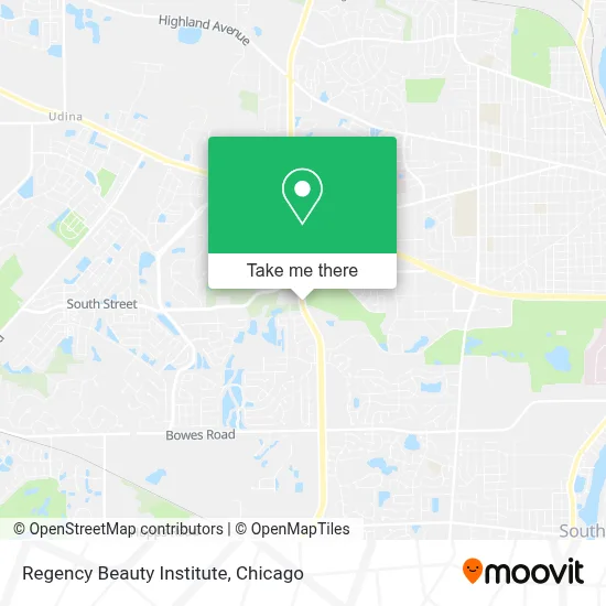 Regency Beauty Institute map