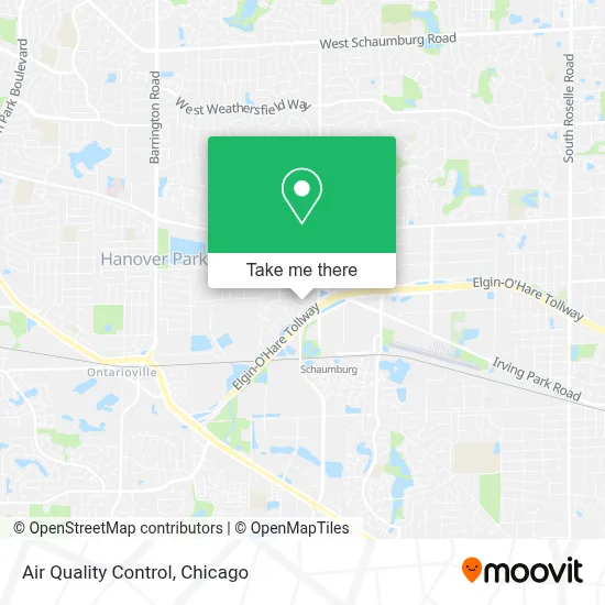 Air Quality Control map