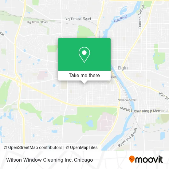 Wilson Window Cleaning Inc map