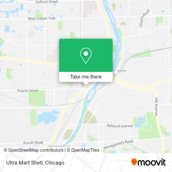 Ultra Mart Shell map