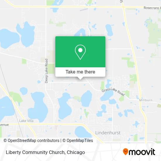 Liberty Community Church map