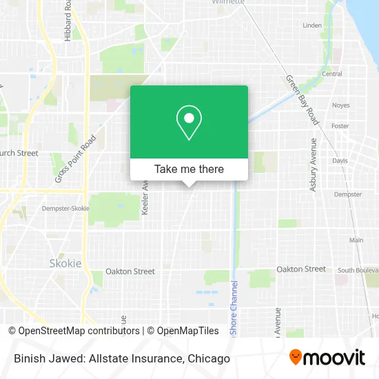 Binish Jawed: Allstate Insurance map
