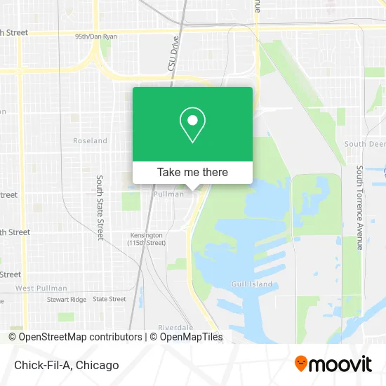 Chick-Fil-A map