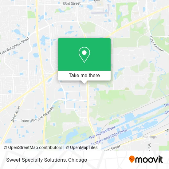 Sweet Specialty Solutions map