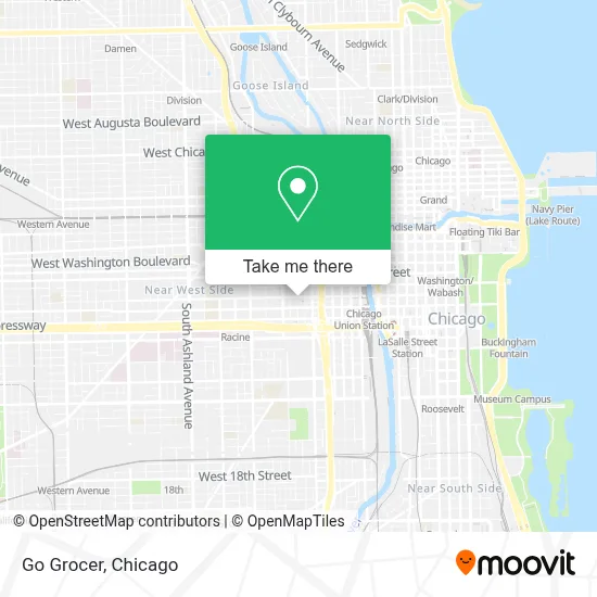 Go Grocer map